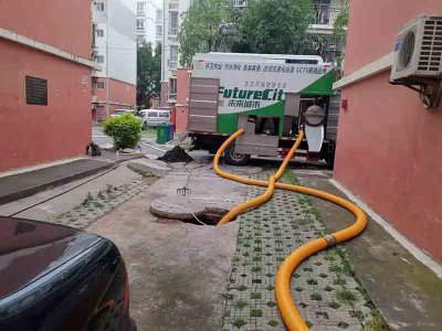 污泥壓濾車出料渾濁怎么處理？